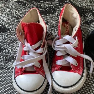 Toddler converse  size black plain sneakers size